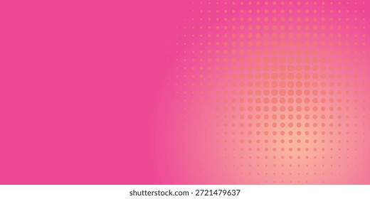 Dotted halftone gradient texture. Vanishing polka dot background. Repeating dots gradation pattern background. Black fading comic pop art overlay backdrop. Raster effect wallpaper. Vector halftone