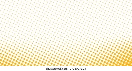 Textura de gradiente de meio-tom pontilhado. Plano de fundo de ponto de polca de fuga. Plano de fundo do padrão de gradação de pontos de repetição. Fundo de sobreposição de arte pop cômica sombreamento preto. Papel de parede de efeito de rasterização. Meio-tom de vetor