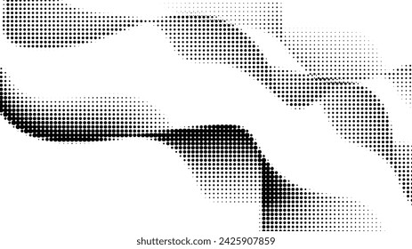 dotted halftone illustration on white