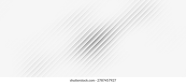 Dotted Halftone Pattern, Wavy Halftone Texture, Dynamic Wave Background for Action Sport, Speed Race, Running, Tennis and Boxing, Technology and Future Innovation BG. Vector Illustration