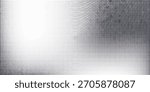 Dotted halftone texture background. Black and white pop art gradient overlay. Fading grunge gritty noise wallpaper. Weathered pixelated comic backdrop. Vector bitmap subtle vanishing surface