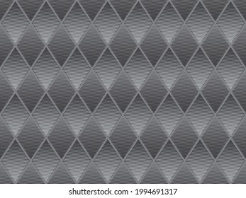 Dotted Halftone Vector Pattern or Texture. Stipple Dot Backgrounds with Rhombus
