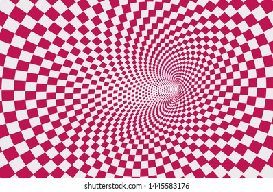 Dotted Halftone Vector Spiral Color Pattern or Texture. Stipple Dot Backgrounds with Black Circles
