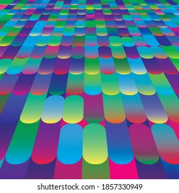 Dotted Halftone Vector Spiral Pattern or Texture. Stipple Dot Backgrounds with Ellipses