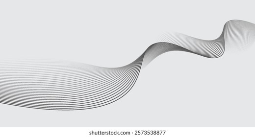 Dotted halftone waves. Abstract liquid shapes, wave effect dotted gradient texture waves isolated vector symbols set. Halftone graphic dots waves