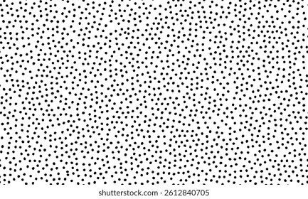 Dotted imitation of hand drawn seamless vector Abstract pattern for background or Brush