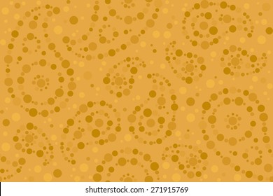 Dotted indian paisley in abstract pattern