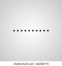 Dotted line