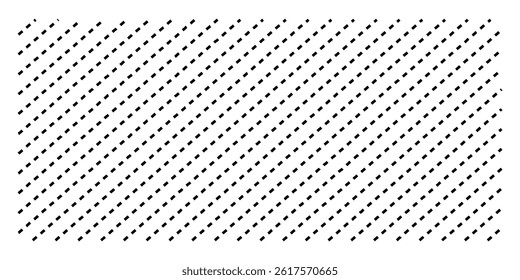 Dotted line connection. different types of long dashed line. collection of lines for notebook pages. graphic seamless pattern with black stripes in eps 10
