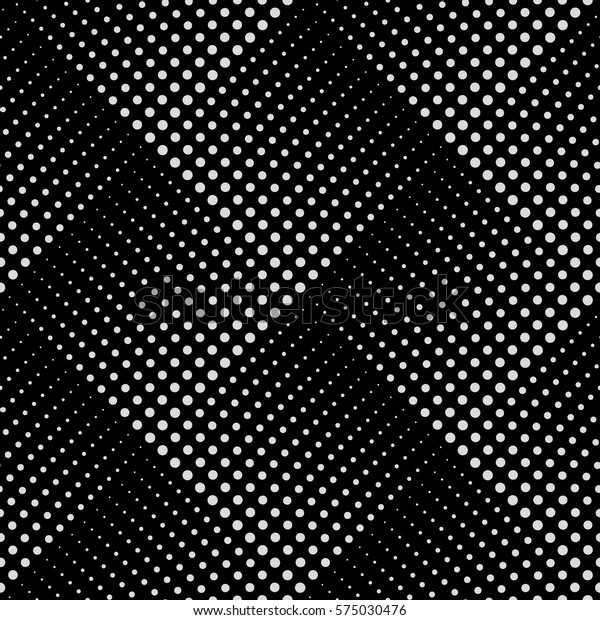 シームレスな点線の幾何学模様 点線を繰り返す 異なるサイズのドット モノクロ デザインのベクター画像背景 ファイルに含まれるテクスチャパターンスウォッチ のベクター画像素材 ロイヤリティフリー