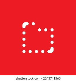 The dotted line selects the folder flat icon, graphic resource template, and vector illustration.