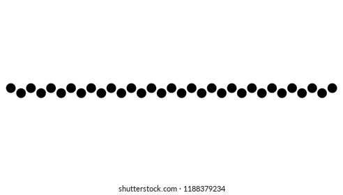 dotted line simple shape vector symbol icon design. Vector illustration