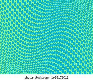 Dotted lines pattern. Abstract striped texture. Vector illustration. Decorative background. Vintage pattern for web background design. Vector wavy striped backdrop. Blue abstract template.