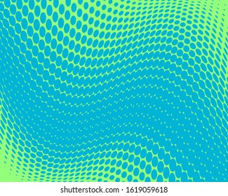 Dotted lines pattern. Abstract striped texture. Vector illustration. Decorative background. Vintage pattern for web background design. Vector wavy striped backdrop. Blue abstract template.