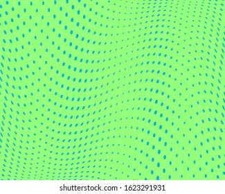 Dotted lines pattern. Abstract striped texture. Vector illustration. Decorative background. Vintage pattern for web background design. Vector wavy striped backdrop. Blue abstract template.