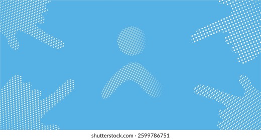 Dotted love halftone gradient texture. Vanishing polka dot background. Repeating dots gradation pattern background.  fading comic pop art overlay backdrop. Raster effect wallpaper. Vector halftone 