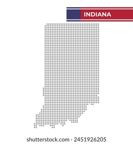 Übersichtskarte des Bundesstaates Indiana