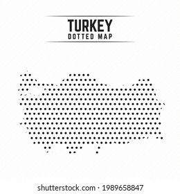 Mapa de diseño elegante de Turquía