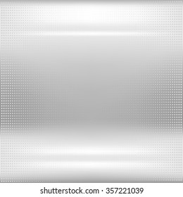 Dotted metal texture. Eps10 vector abstract background. Used mesh and opacity for glossy effect at surface