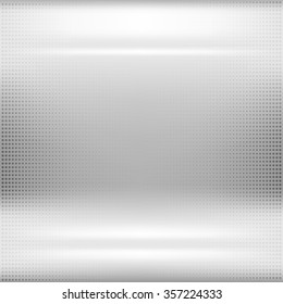 Dotted metal texture. Eps10 vector abstract background. Used mesh and opacity for glossy effect at surface