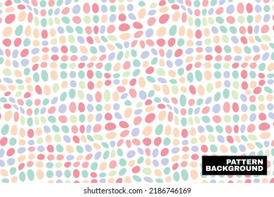 Dotted modern pattern background - vector