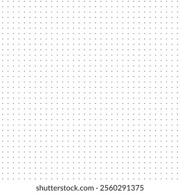 Dotted paper bullet journal template. Bullet journal texture pattern. Dotted background vector illustration.