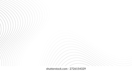 Dotted particles flowing halftone gradient curve shape wave pattern on white background. Vector in technology, science, music, waves, modern concept.
