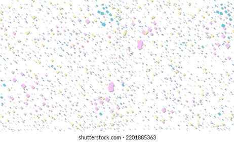 Dotted pattern abstract background vector