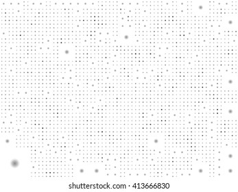 dotted pattern background in black and white