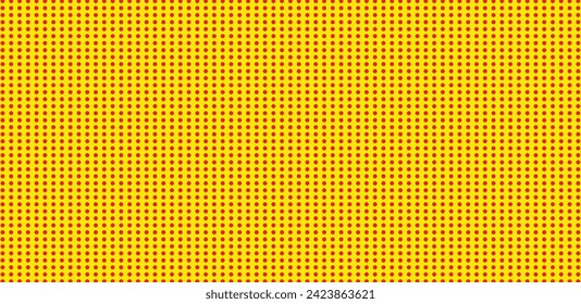 Dotted, Pop Art Background, Pop Art Pattern. Symbolic Background of Art of 1960s. Seamlessly Repeatable.