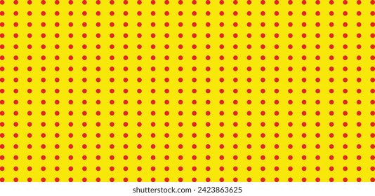 Dotted, Pop Art Background, Pop Art Pattern. Symbolic Background of Art of 1960s. Seamlessly Repeatable.