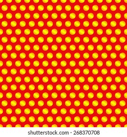Dotted, Pop Art Background, Pop Art Pattern. Symbolic Background of Art of 1960s.