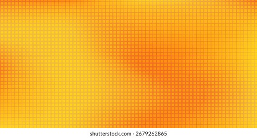 Dotted rectangle orange gradient vector background abstract simple modern art
