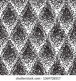 Dotted seamless geometric pattern. Abstract lace background. 