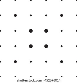 Dotted seamless pattern