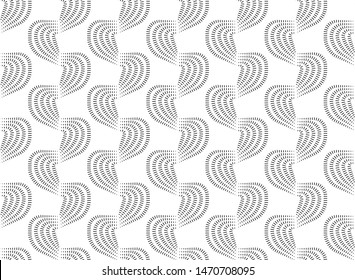 Dotted seamless pattern. Abstract lace background. 