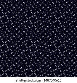 Dotted seamless pattern. Abstract lace background. 