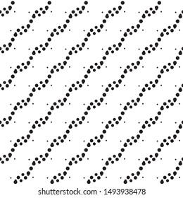 Dotted seamless pattern. Abstract lace background. 