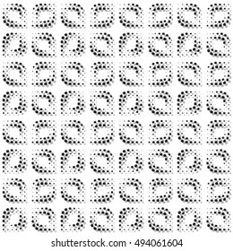 Dotted seamless pattern. Abstract lace background. 
Modern small dotted texture with regularly repeating dots. Seamless pattern.

