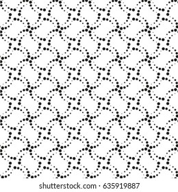 Dotted seamless pattern. Abstract lace background. 