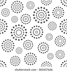dotted seamless pattern background