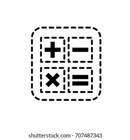 dotted shape calculator technology to mathematics account report