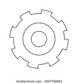 dotted shape gear engineering process industry machine