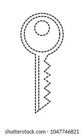 dotted shape key sign security protection access
