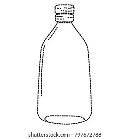 dotted shape long mason glass preserve style