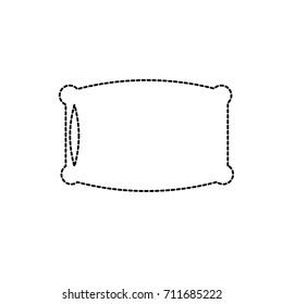 dotted shape nice soft pillow to comfortable sleep