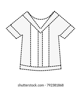 dotted shape t-shirt object to play american football