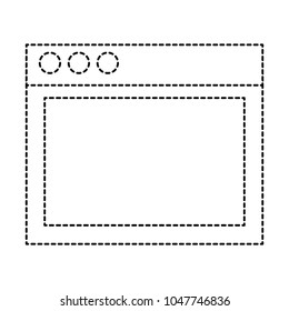 dotted shape website internet page computer technology