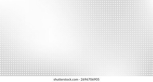 Dotted silver foil background with metal mirror texture. Chrome gradient surface with light abstract