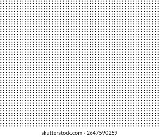 Dotted squared grid graph paper template for notebooks. Pattern texture for bullet journal. Set of dot grid background. Design of square graph paper, grid paper sheet. Vector illustration.